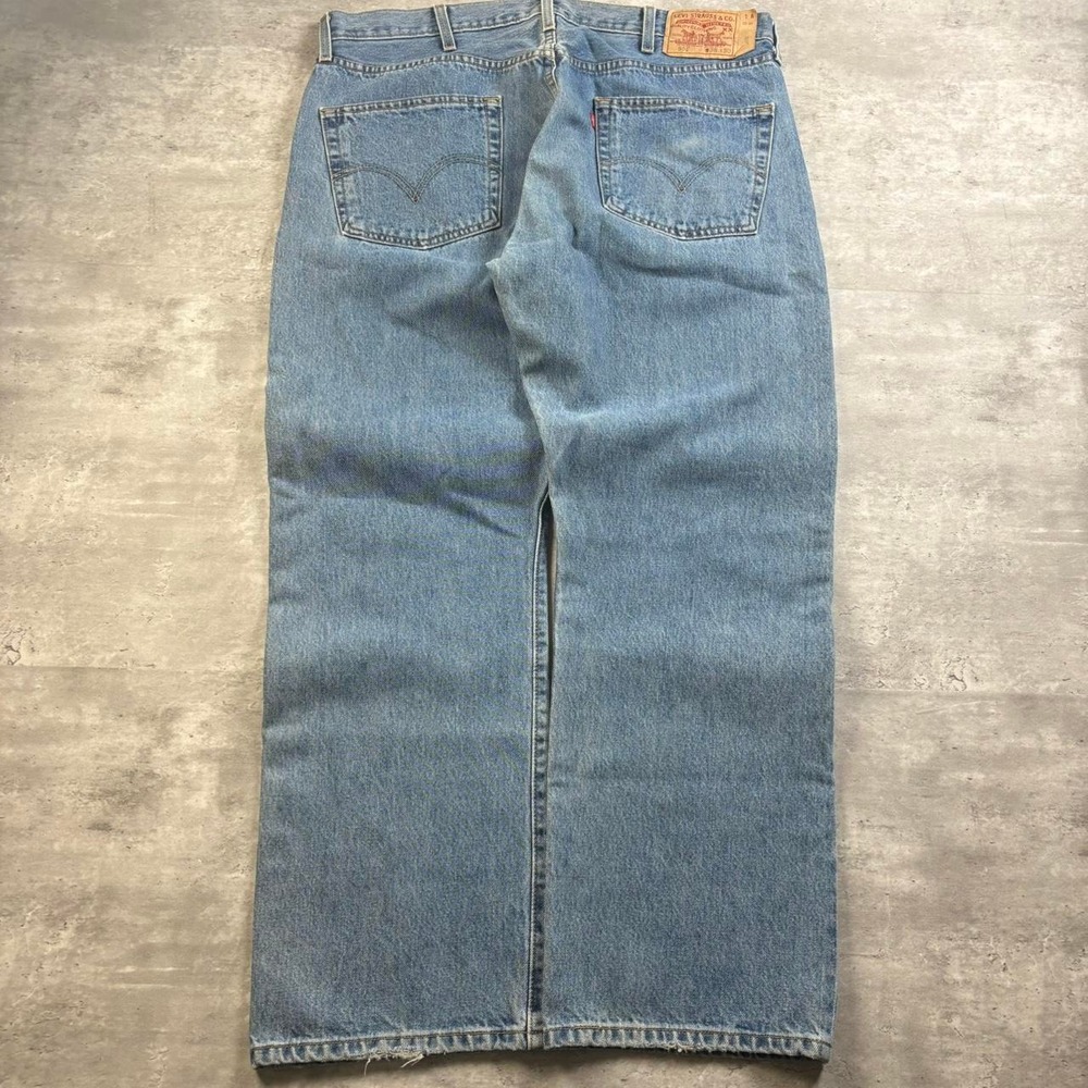 Levi's 501XX Button Fly Jeans Mens 38x30 Blue Vintage 90s Straight Leg